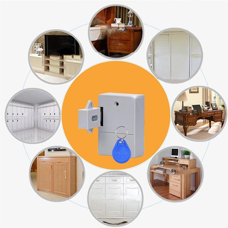 Elektronisches Schrankschloss zum Selbermachen für Holzschubladen und -schränke