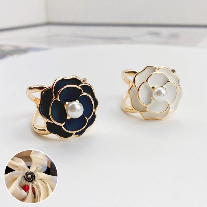 FlowerStrong - Kamelien-Schal-Schnalle