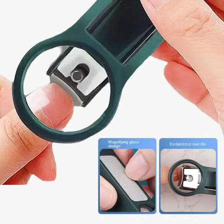 VisiClip™ – Kompakter Nagelknipser mit Lupe für präzise und mühelose Pflege [50 % Rabatt]
