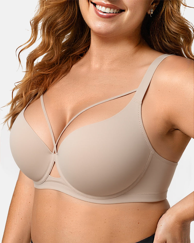 DekolletéTraum™ Nahtloser Push-up-BH mit tiefem V-Ausschnitt