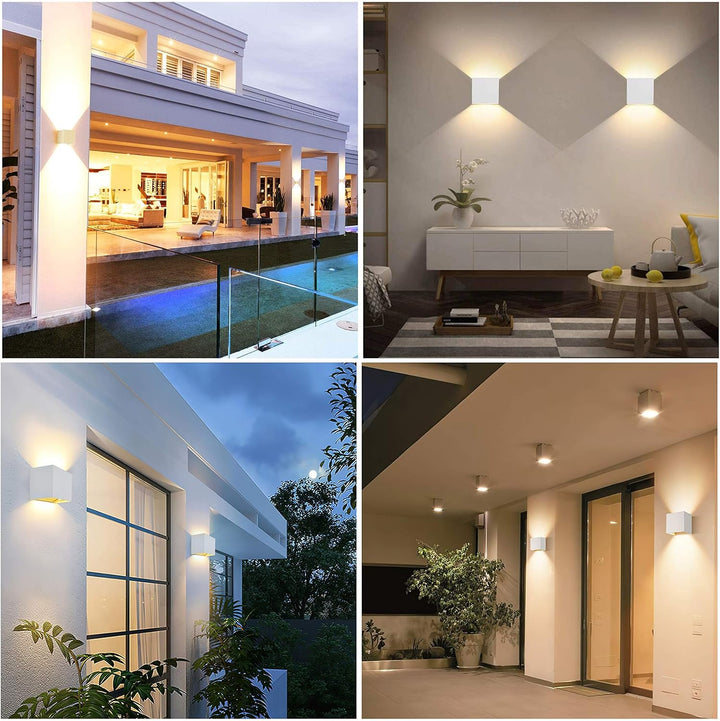 LichtAura™ Moderne LED-Wandleuchte mit Bewegungssensor