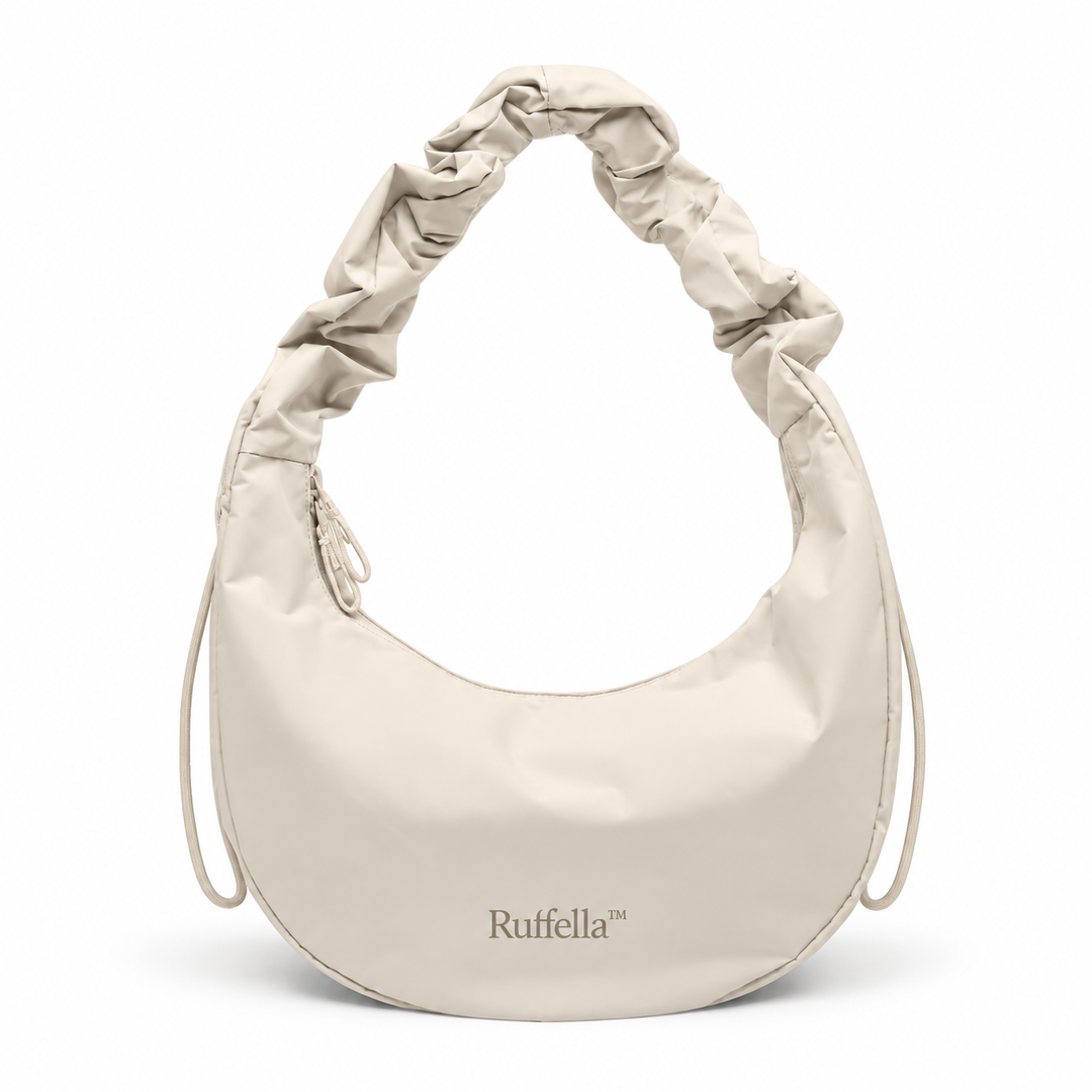 Ruffella™ – Elegante, vom Mond inspirierte Tasche für schicke Looks