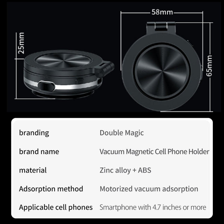 MagGrip™ - Vakuum Magnetisches Auto Telefonhalter
