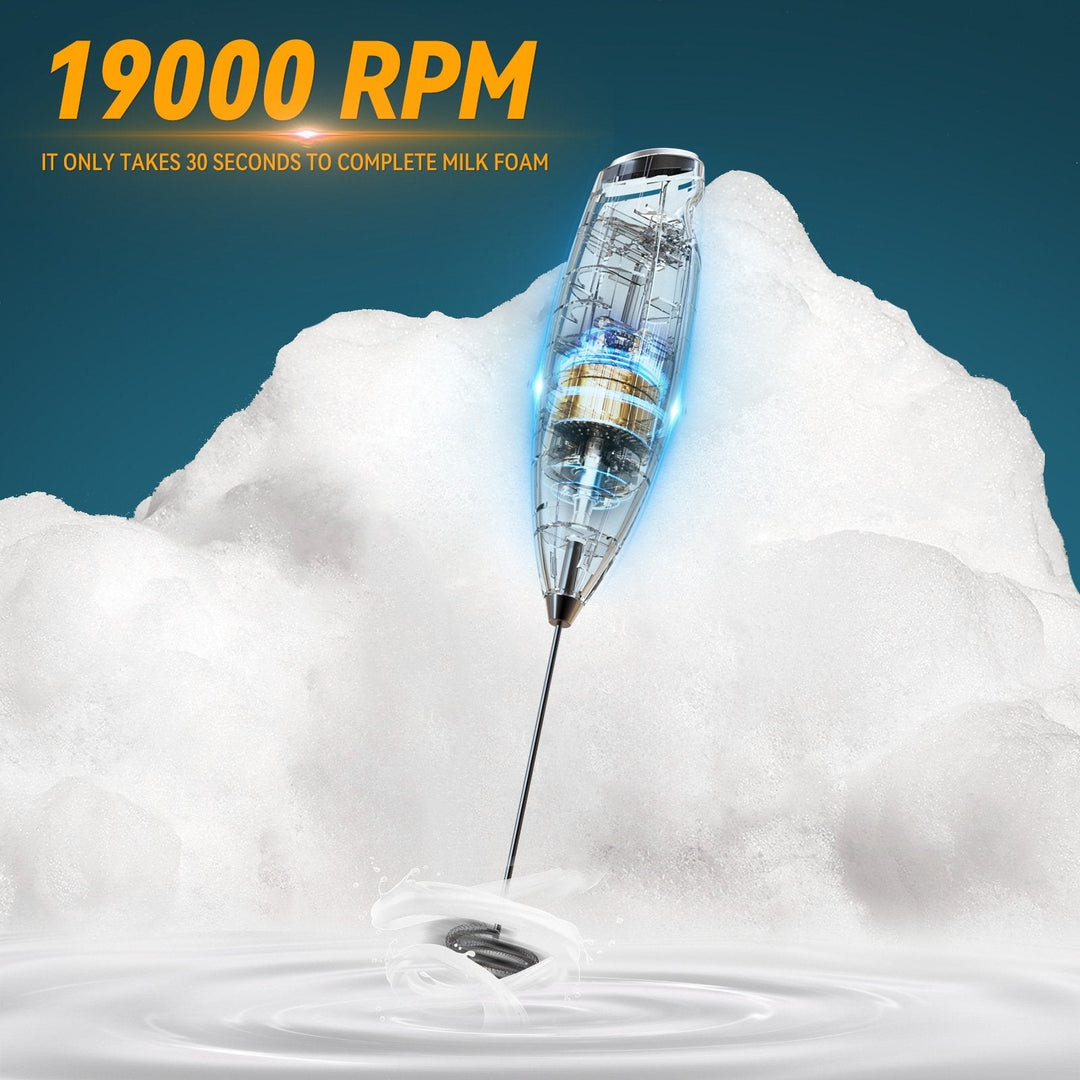 VelviWhip™ — Sofort Café-Qualitätsschaum für unwiderstehlich cremige Kaffeegenüsse aufschäumen