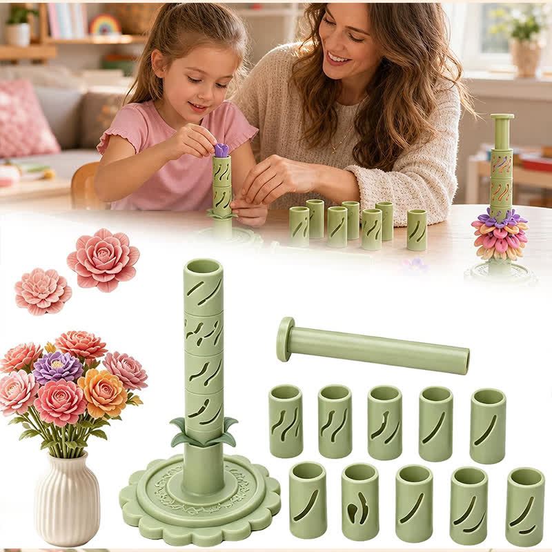 BlütenZauber™ Kreatives Knetblumen-Bastelset
