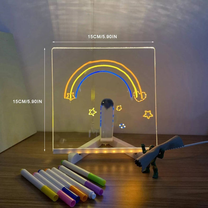 LeuchtKunst™ LED-Zeichentafel für Kinder