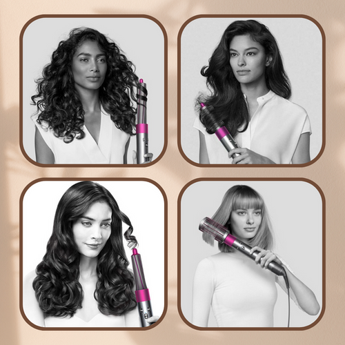 HairFlex Pro 5-in-1 Haarglätter & Styler | Airflow-Technologie | Für Glatte & Lockige Looks