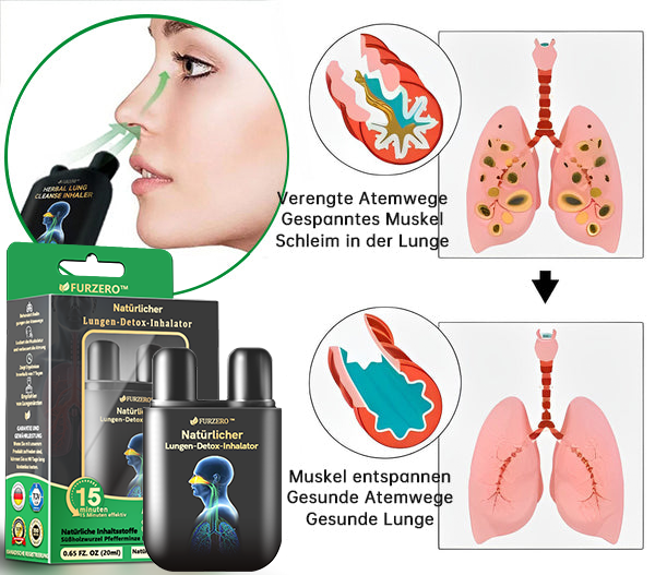 Furzero™ Natürlicher Lungen-Detox-Inhalator