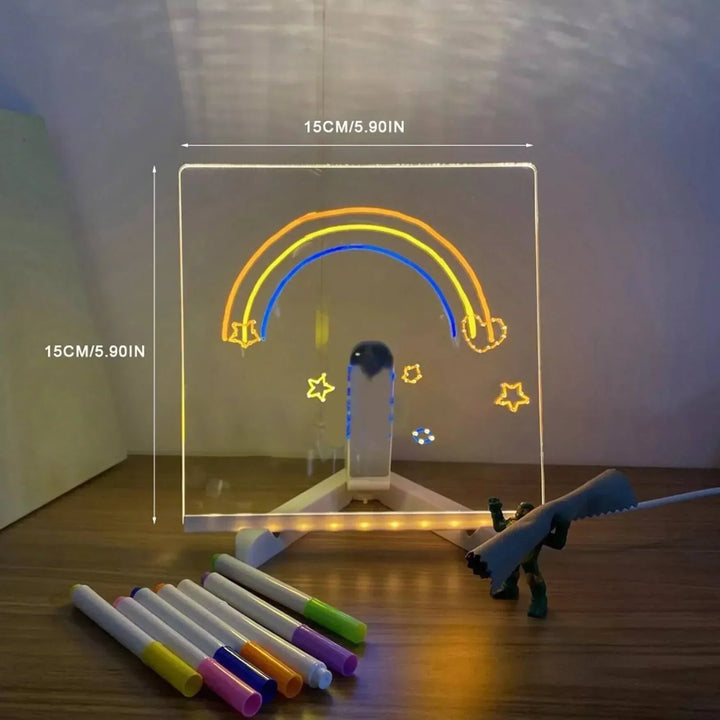 LeuchtKunst™ LED-Zeichentafel für Kinder
