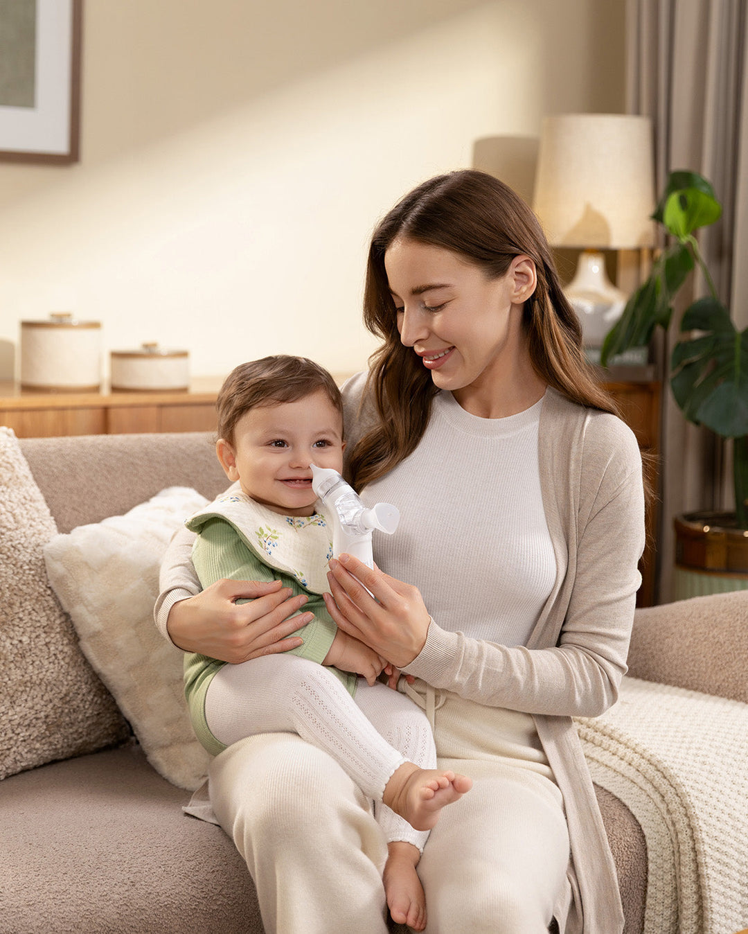 NasenSanft™ 2-in-1 Elektrischer Baby-Nasensauger