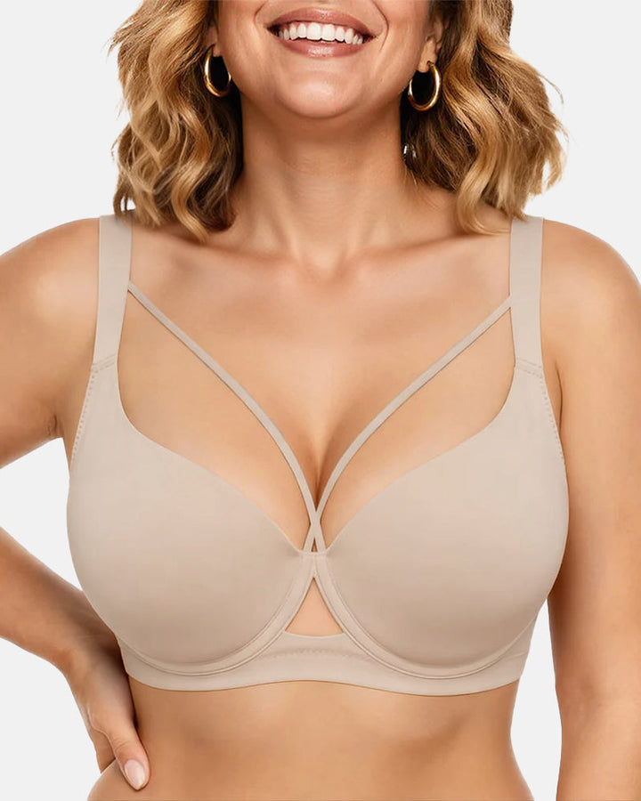DekolletéTraum™ Nahtloser Push-up-BH mit tiefem V-Ausschnitt