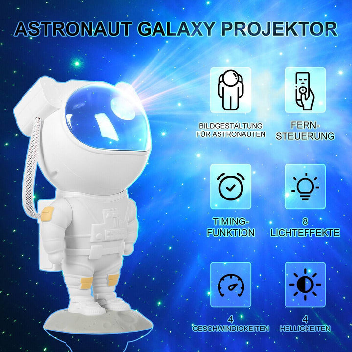 Celestial Night Lighting™ - Astronaut Galaxie Nebel Sternprojektor