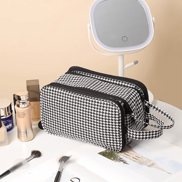 GlamGo - Reise-Kosmetiktasche mit großem Fassungsvermögen [Letzter Tag Rabatt]