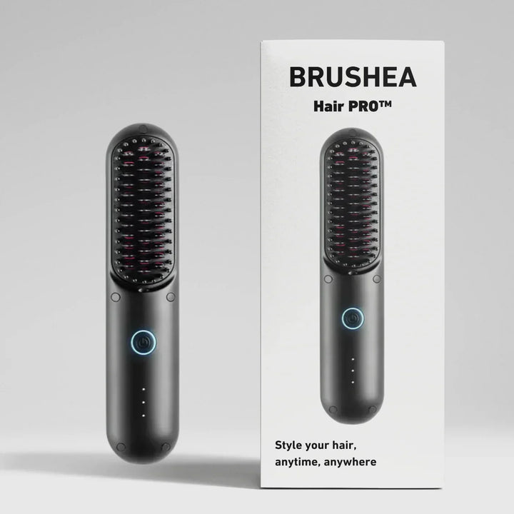 Brushea™ – Kabellos & tragbar, schnellaufheizend, ideal für Reise, Alltag & Zuhause [50% Rabatt]