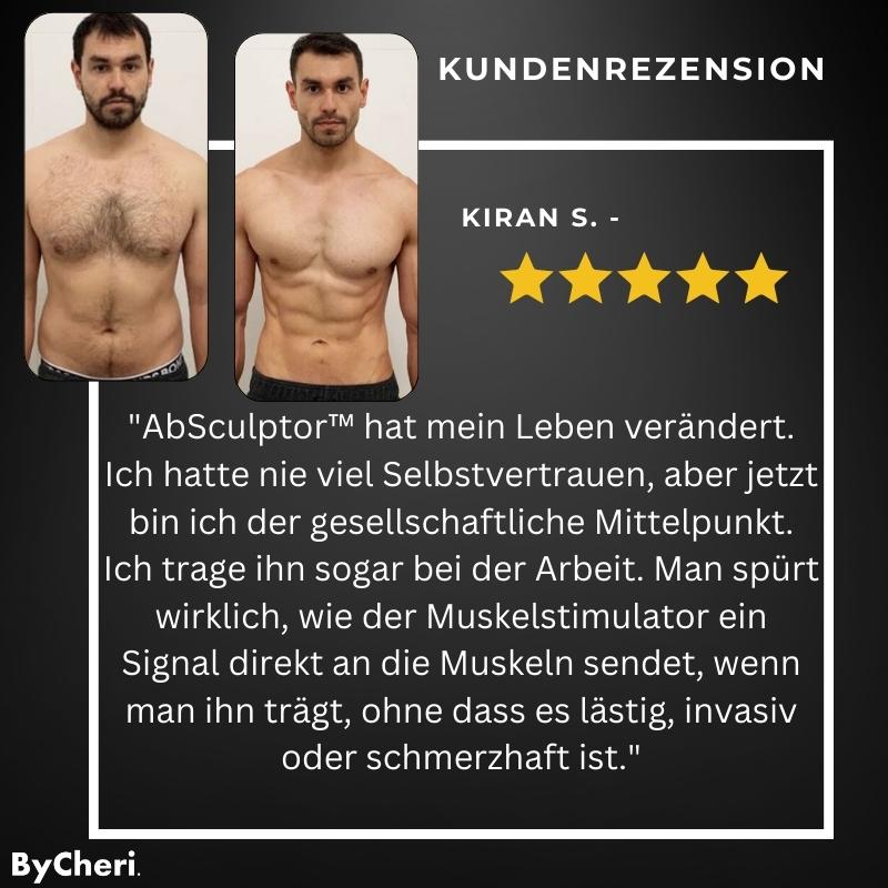 50% RABATT TEMPORÄR | AbSculptor™ - EMS-Muskel-Pads