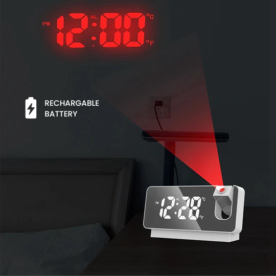 Projection Alarm Clock
