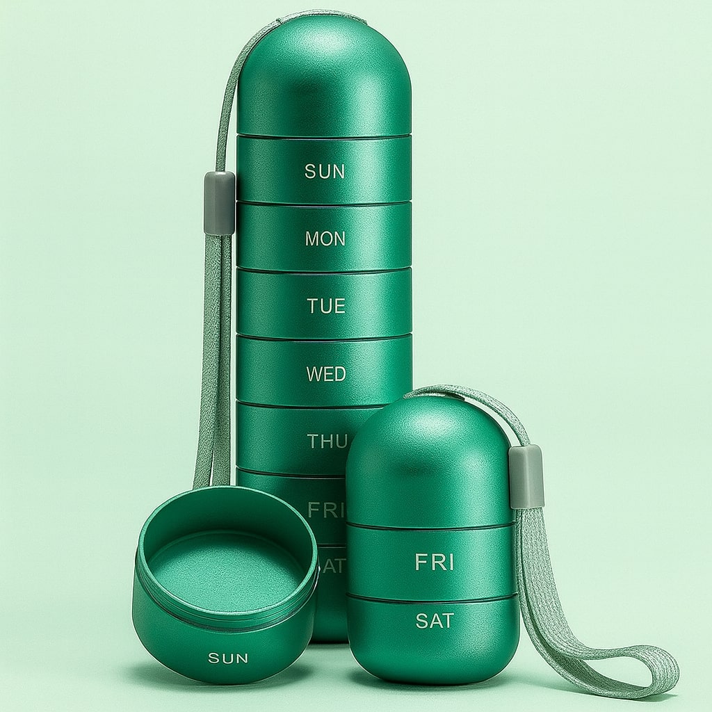 AluBox™ | Kompakte Aluminium-Aufbewahrungsbox für Ordnung unterwegs