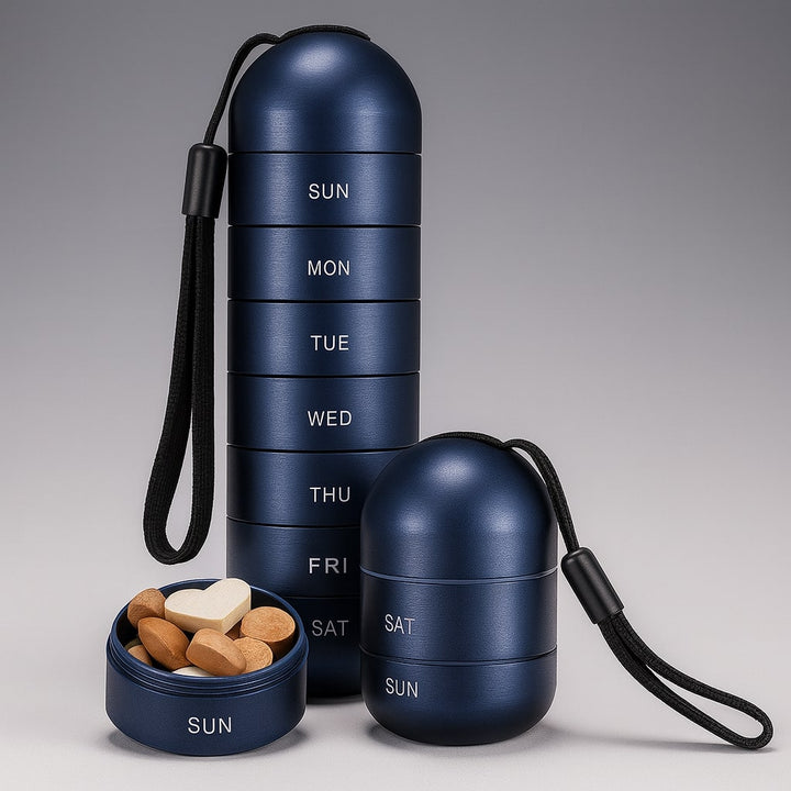 AluBox™ | Kompakte Aluminium-Aufbewahrungsbox für Ordnung unterwegs