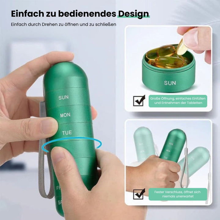 AluBox™ | Kompakte Aluminium-Aufbewahrungsbox für Ordnung unterwegs