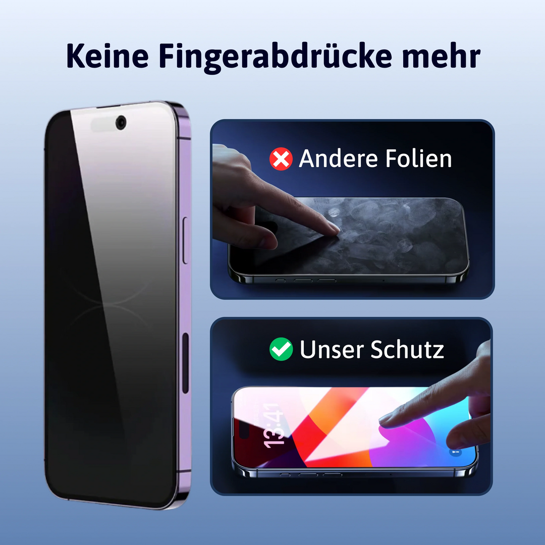 EvoShield™ 3-in-1-Displayschutz für das iPhone mit 9H-Schutz