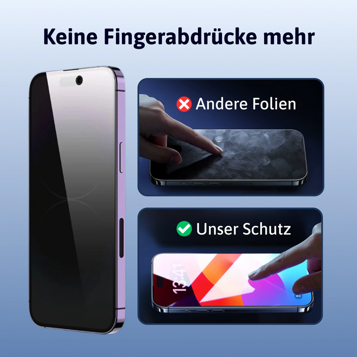 EvoShield™ 3-in-1-Displayschutz für das iPhone mit 9H-Schutz