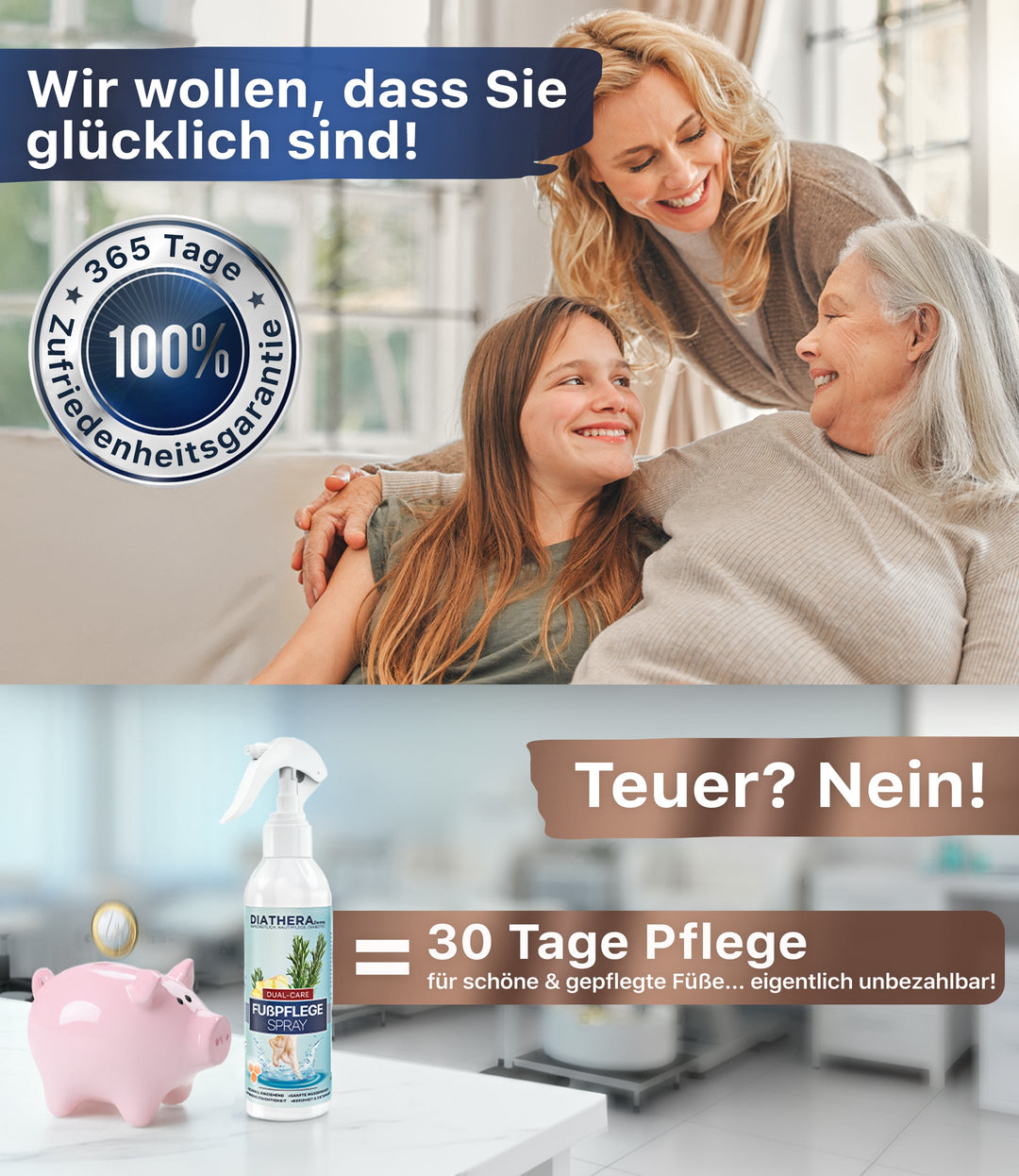 FußFrisch™ Erfrischendes Fußpflege-Spray