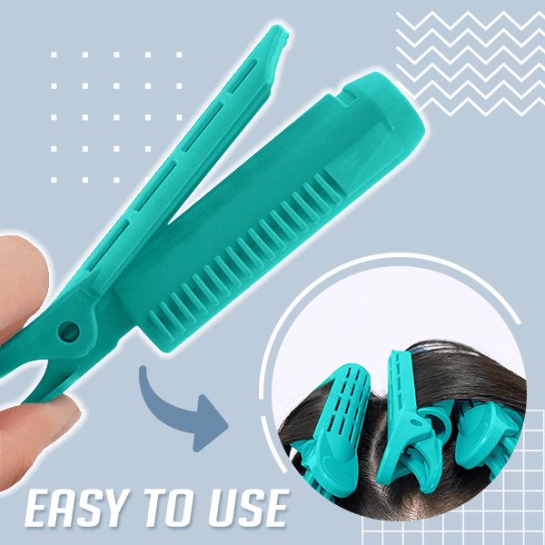 XINCHENG 2-teiliges Volumen-Clip-Set Für Die Haarwurzel – Mit 3- Und 6-Zahn-Kamm, Rosa