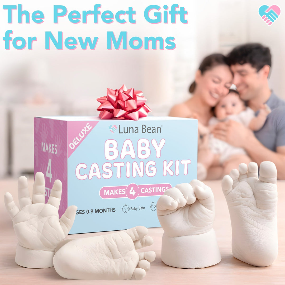 KleineSpur™ Hand- & Fußabdruck-Set für Babys