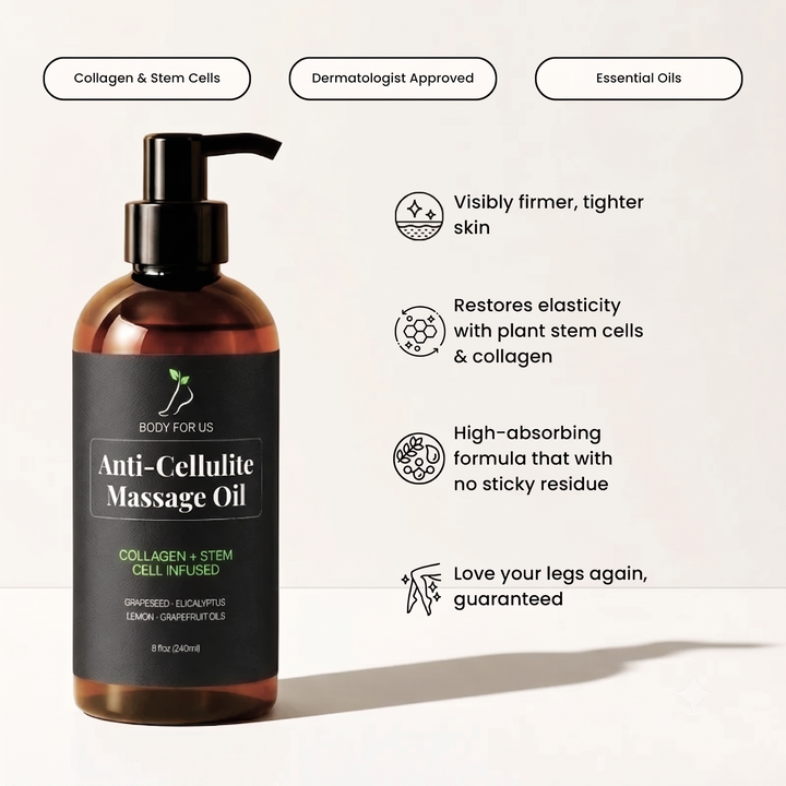 HautGlatt™ Anti-Cellulite-Massageöl