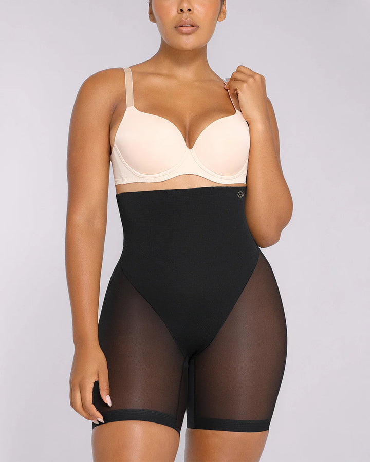 BOOT-YEAH™ MeshSmooth™ Hochgeschnittene, mittellange Shorts