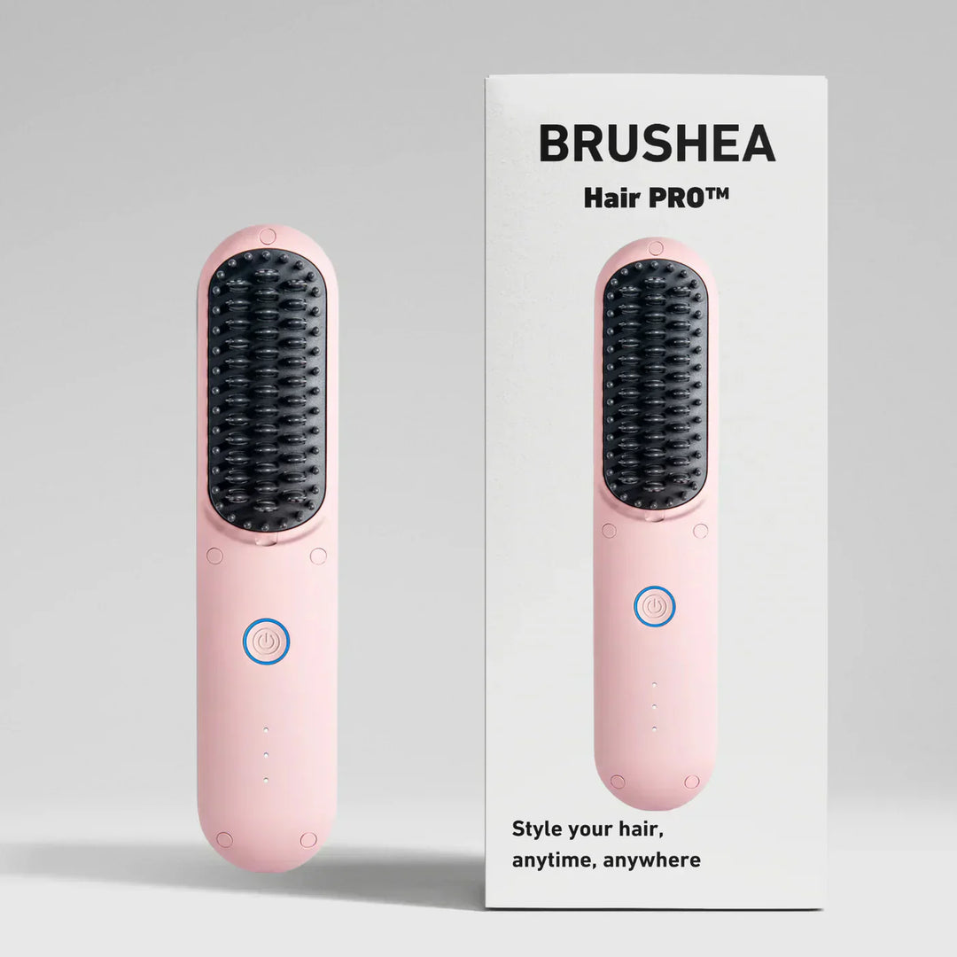 Brushea™ – Kabellos & tragbar, schnellaufheizend, ideal für Reise, Alltag & Zuhause [50% Rabatt]