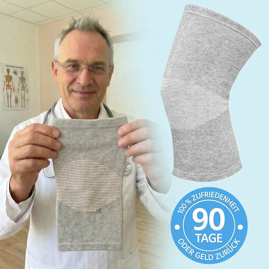 KnieSanft™ Bambus-Kniebandage