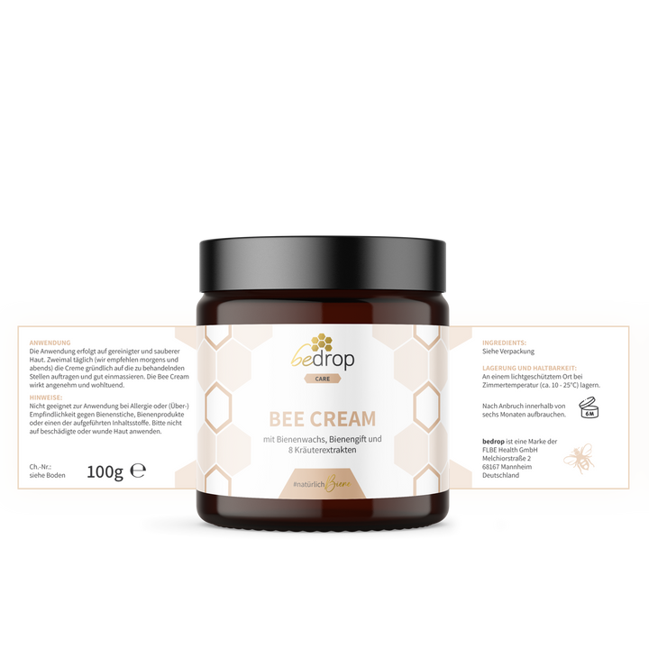 BienenKraft™ Bienengift-Salbe mit 8 Kräuterextrakten