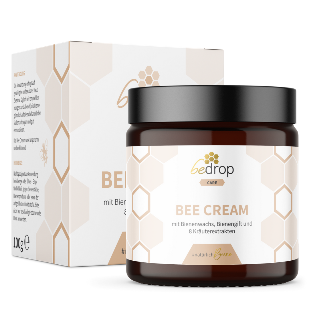 BienenKraft™ Bienengift-Salbe mit 8 Kräuterextrakten