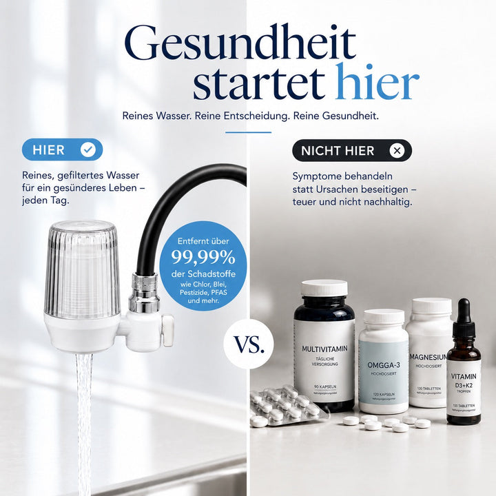 ReinWasser™ Keramik-Wasserfilter