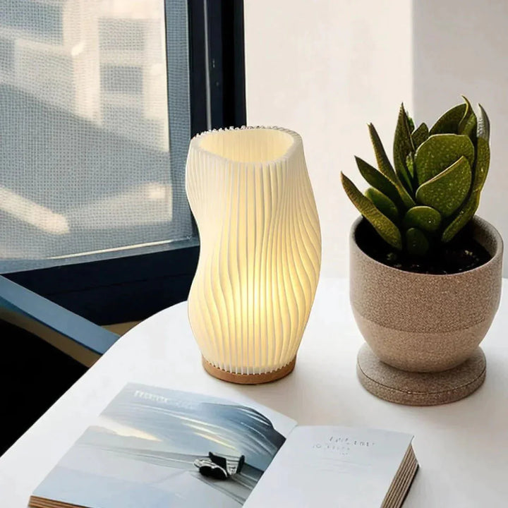 Serene Wavecrest Lamp