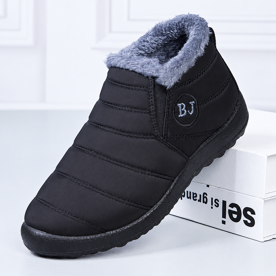 FußWohl™ Warme Winter-Slipper mit Plüschfutter