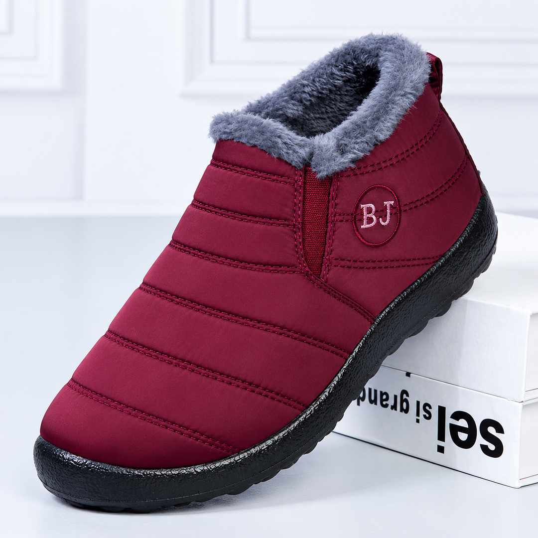 FußWohl™ Warme Winter-Slipper mit Plüschfutter