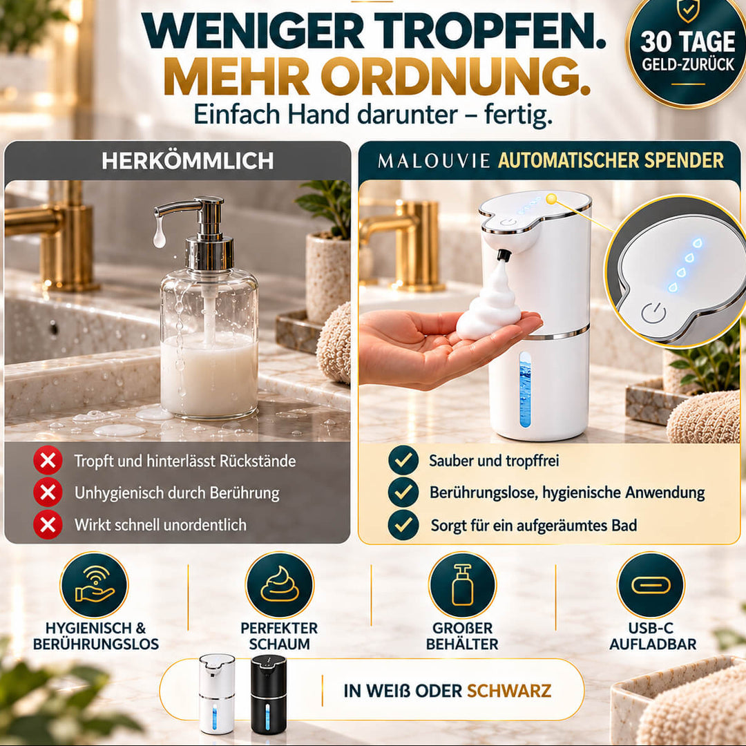 SchaumZauber™ Berührungsloser Schaumseifenspender