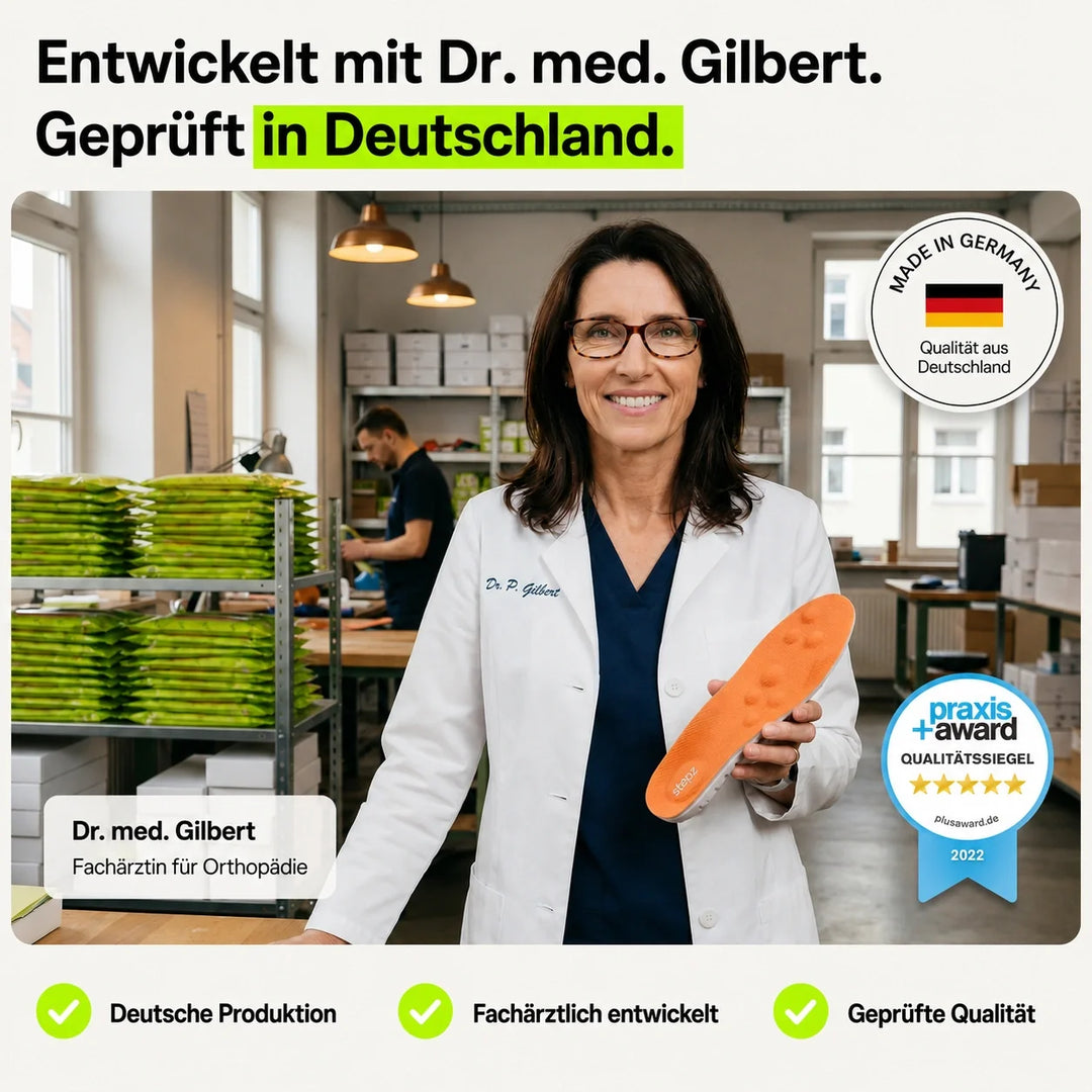 FersenSanft™ Entlastungseinlagen bei Fersenschmerzen