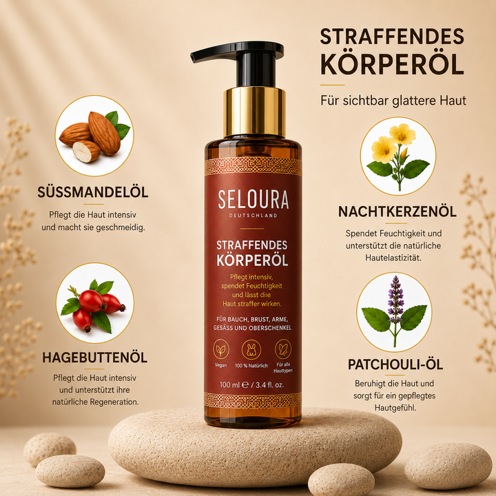 KörperGlanz™ Straffendes Körperöl
