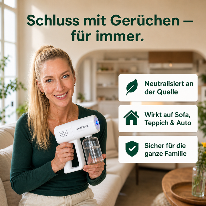 FrischeKraft™ Nano-Enzym-Geruchsentferner