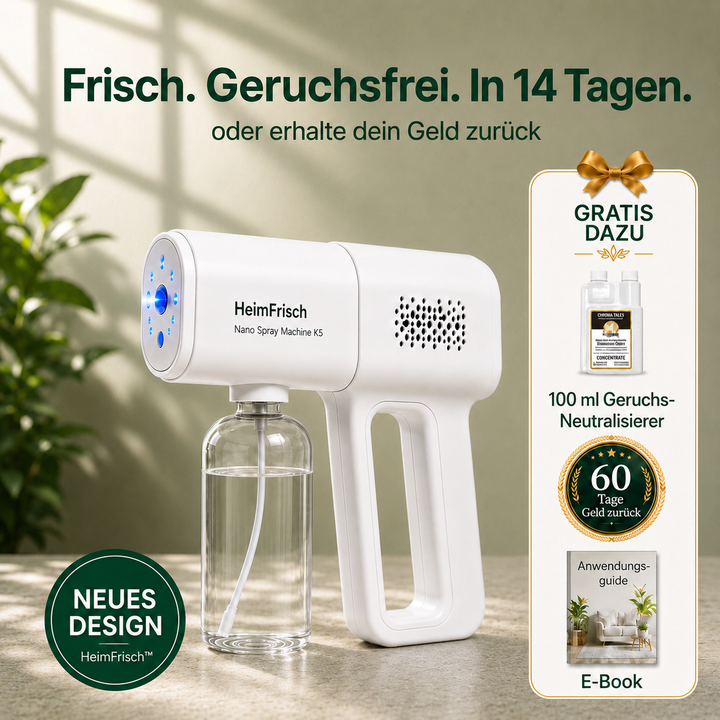 FrischeKraft™ Nano-Enzym-Geruchsentferner