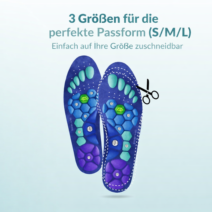 1 + 1 GRATIS | Relivora™ | Magnetische Einlegesohlen für mehr Bewegung & Leichtigkeit