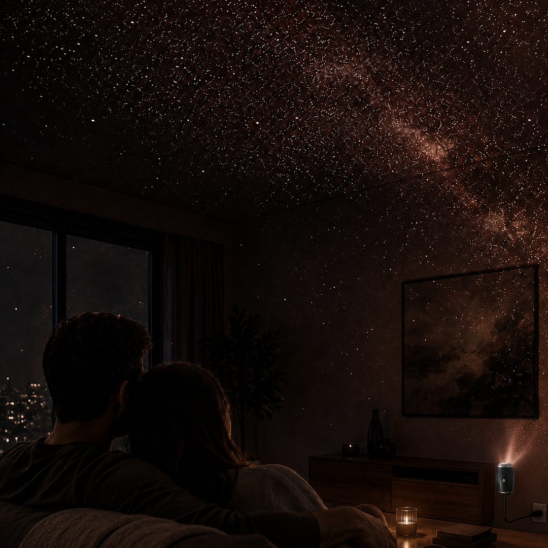 StarGlow™ USB-Sternprojektor für das Auto und das Schlafzimmer