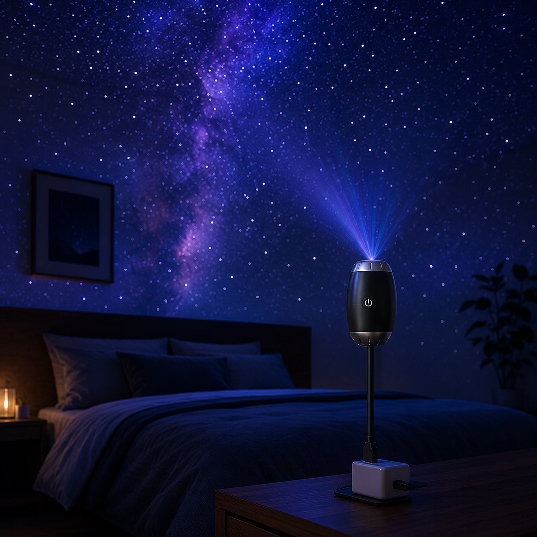 StarGlow™ USB-Sternprojektor für das Auto und das Schlafzimmer