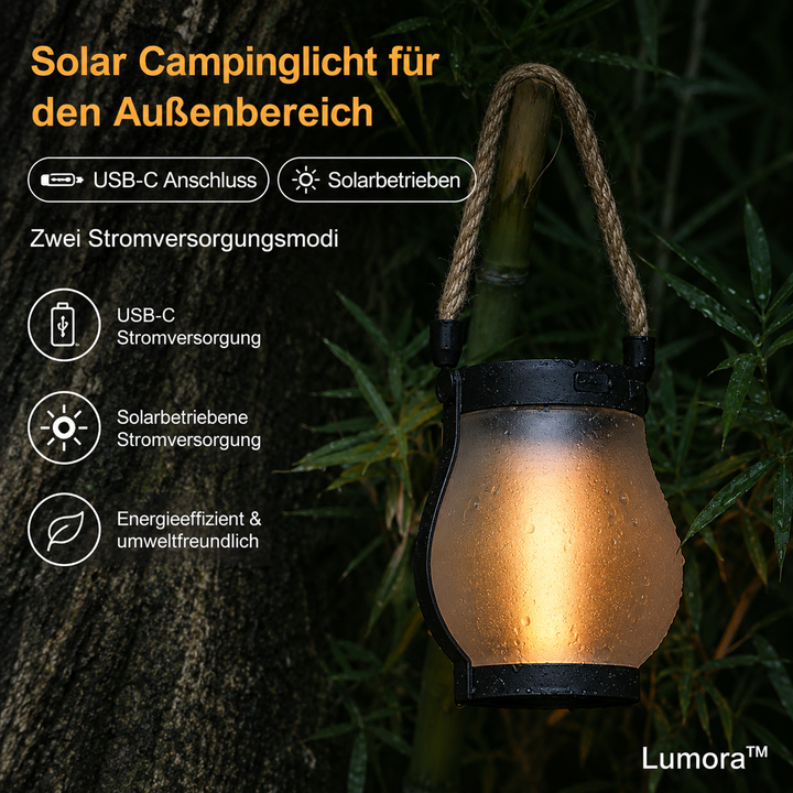 Lumora™ – Solar-Laternen für den Außenbereich