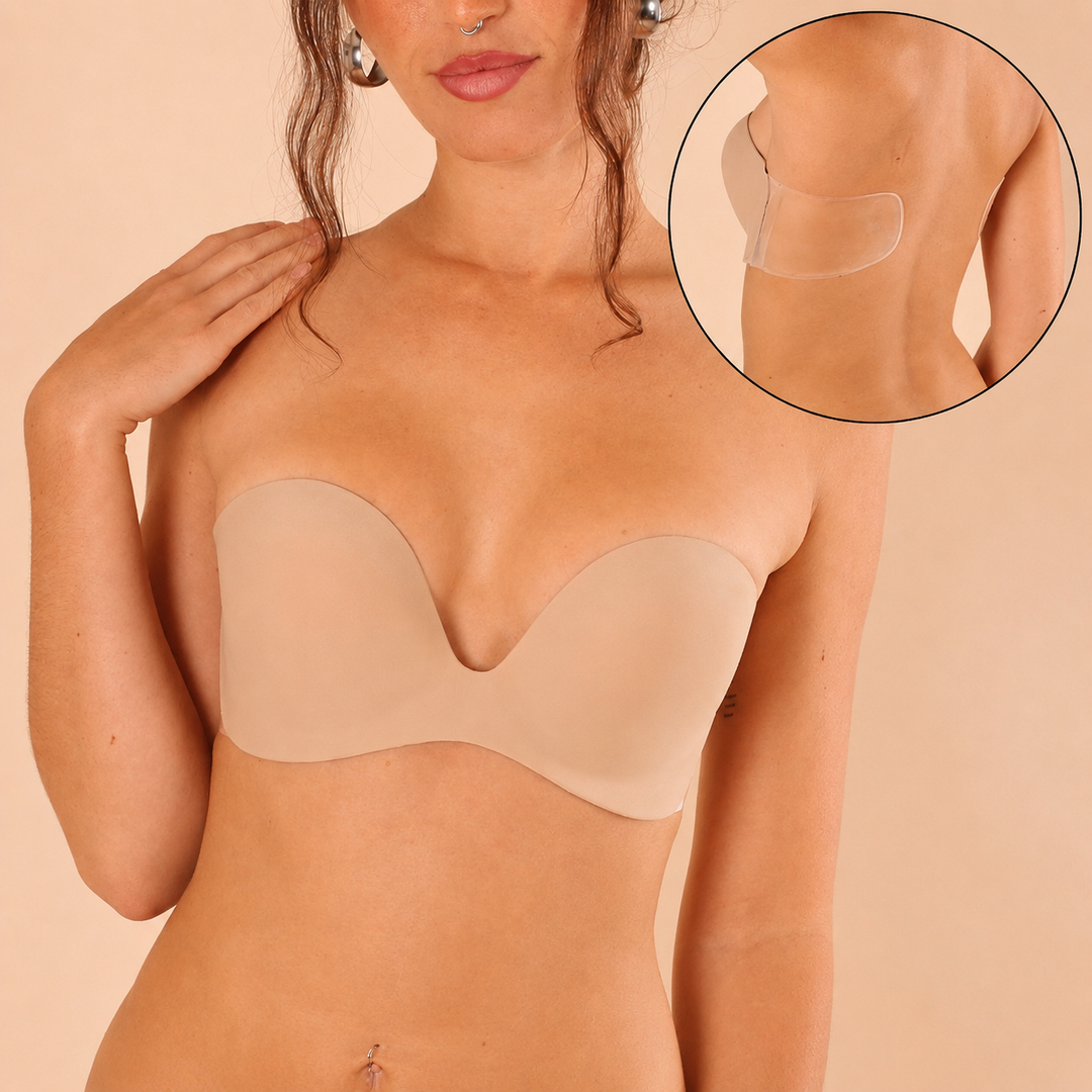 UnsichtForm™ Trägerloser Push-up-Klebe-BH