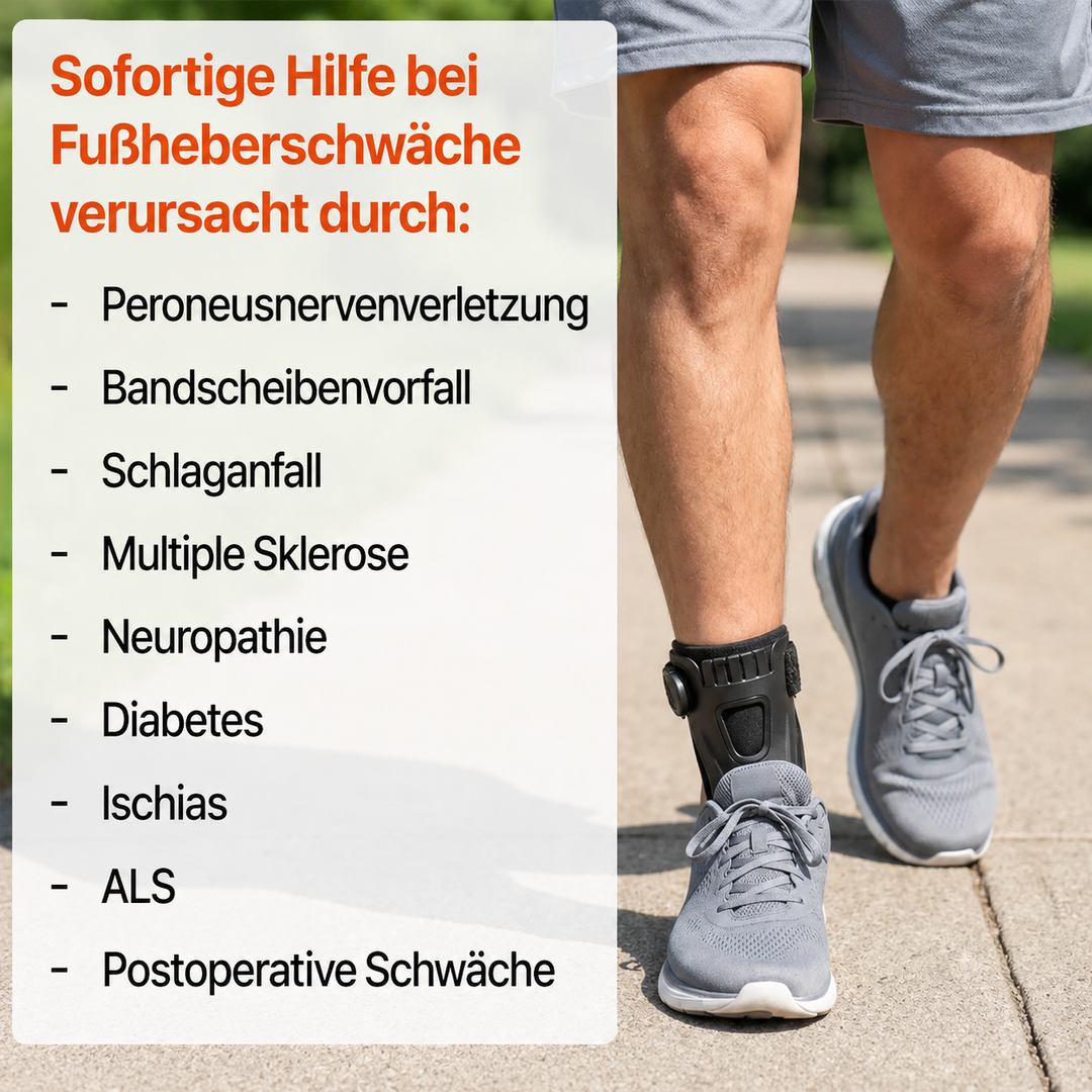Walkvia™ – AFO-Orthese für stabilen Halt beim Gehen
