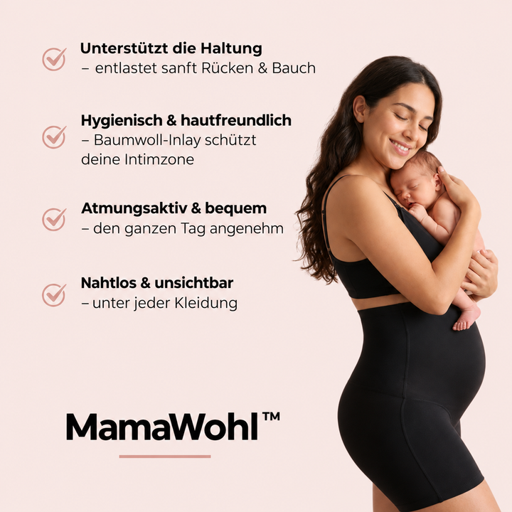 MamaWohl™ Postpartale Bauchstütze für Mütter